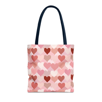 Pink Heart Everyday Tote Bag