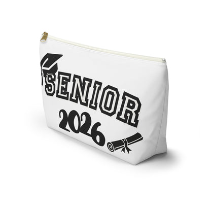 Senior Class of 2026 Grad Accessory Pouch - Class of 2026, Graduation Gift, School Supplies, Makeup Bag, Personalized Keepsake