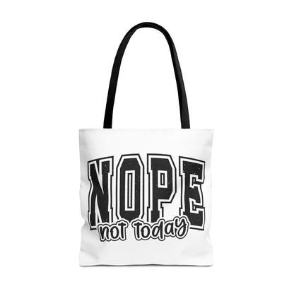 NOPE Not Today Graphic Tote Bag