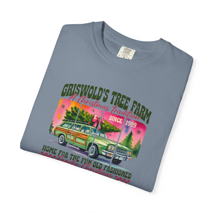 Griswold's Tree Farm T-Shirt — Vintage Family Christmas Truck Tee