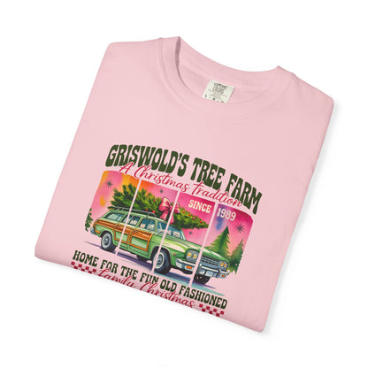 Griswold's Tree Farm T-Shirt — Vintage Family Christmas Truck Tee