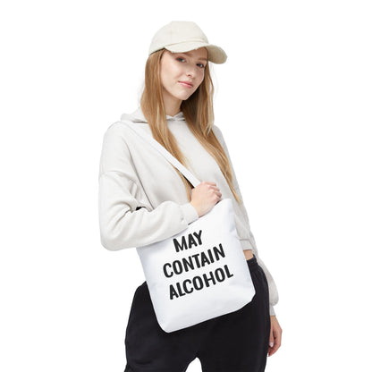 May Contain Alcohol Reusable Grocery & Beach Tote