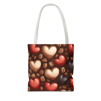 I Love Coffee Beans Bag Tote