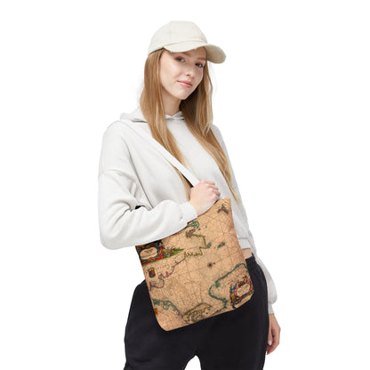 Vintage Nautical Sea Chart Pascaerte Van De Noordzee Tote Bag