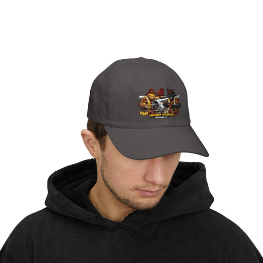 Vintage Airplane Mechanics Patch Hat