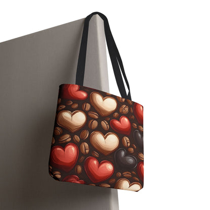 I Love Coffee Beans Bag Tote