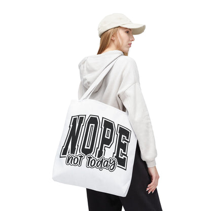 NOPE Not Today Graphic Tote Bag