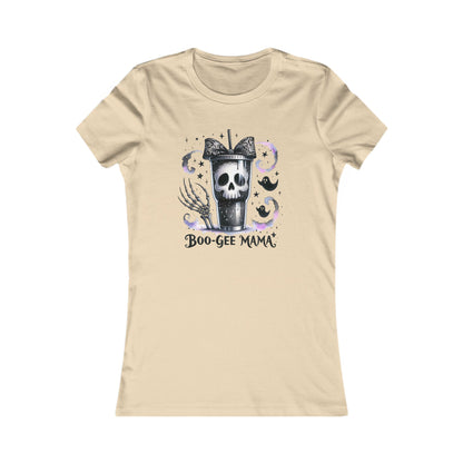 Boo-Gee Mama SoftTee, Halloween Shirt, Spooky Season Top, Gift for Moms, Casual Graphic Tee