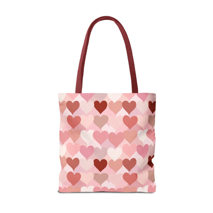Pink Heart Everyday Tote Bag