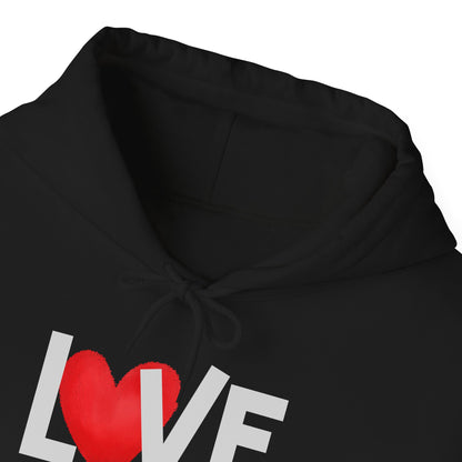 The LOVE Heart Hoodie Cozy Everyday Pullover