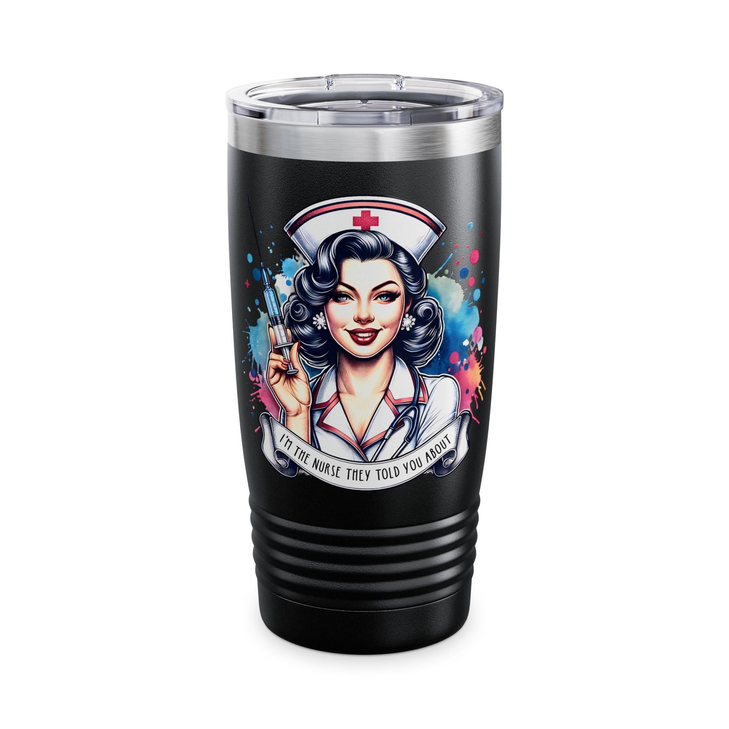I'm That Nurse 20oz Tumbler Colorful Travel Mug for Nurses Nurse Appreciation Gift Healthcare Worker Souvenir, Fun and Functional [...]