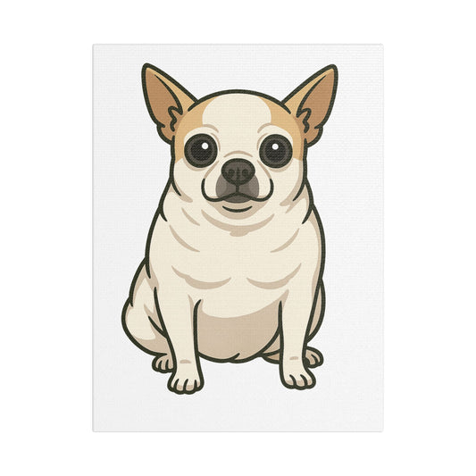 Chihuahua Wall Art Print, Cute Dog Decor, Pet Lover Gift, Home Wall Hanging, Animal Illustration Art