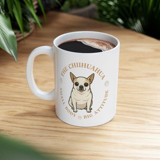 Chihuahua Coffee Mug Gift for Her Chi Mom Coffee Mug Gift for Chihuahua Lover