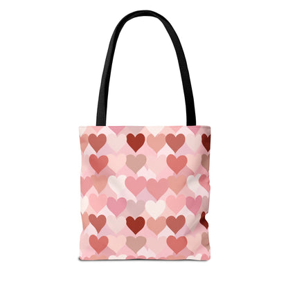 Pink Heart Everyday Tote Bag