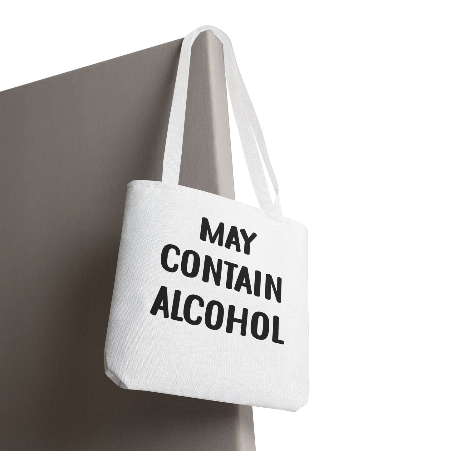 May Contain Alcohol Reusable Grocery & Beach Tote