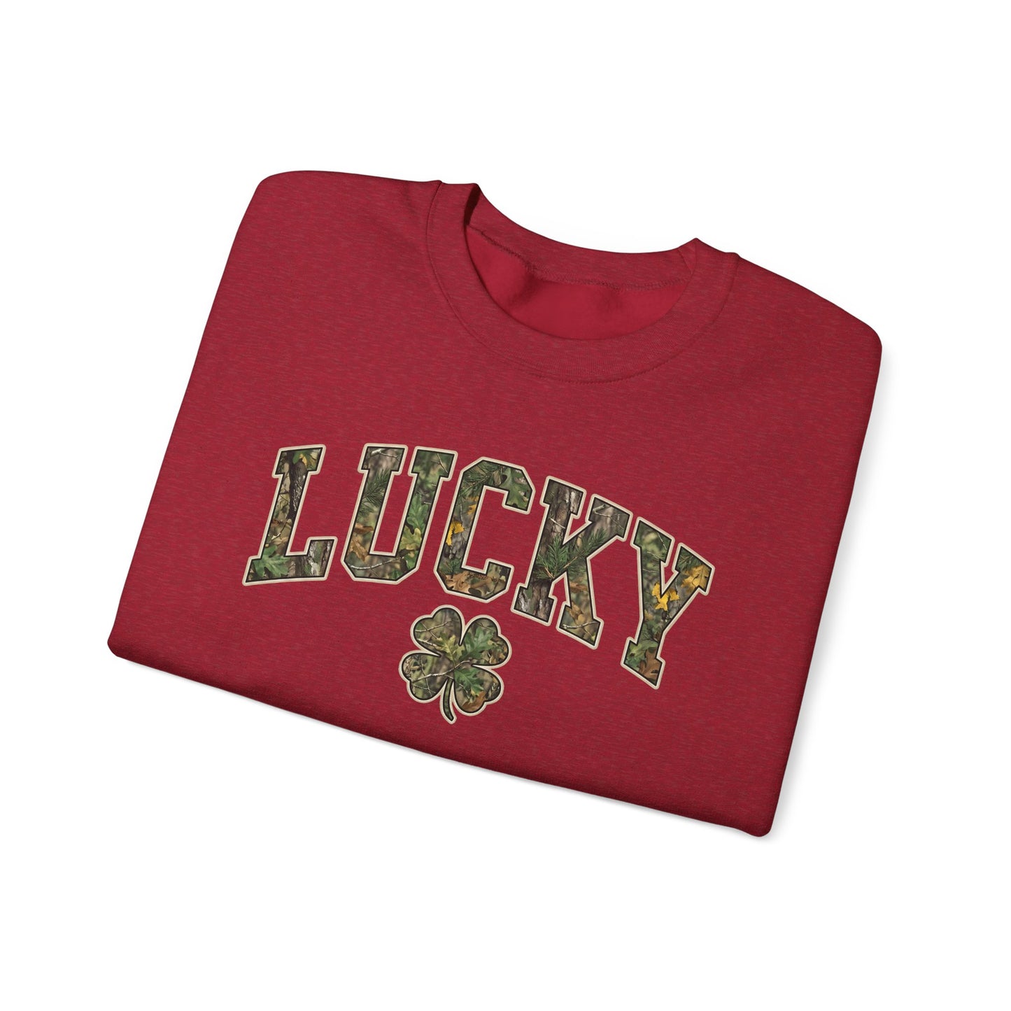 Lucky Shamrock Crewneck Sweatshirt