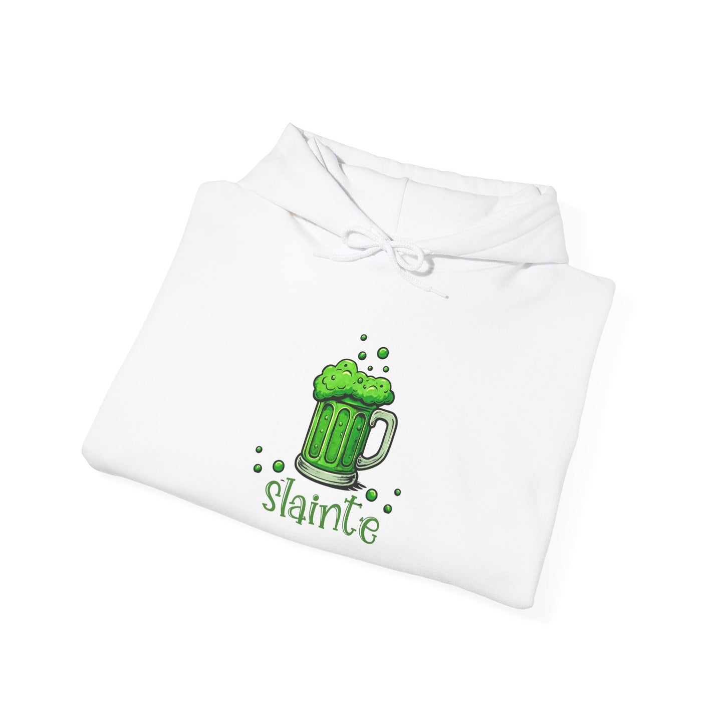 St. Patrick's Day 'Slainte' Green Beer Hoodie