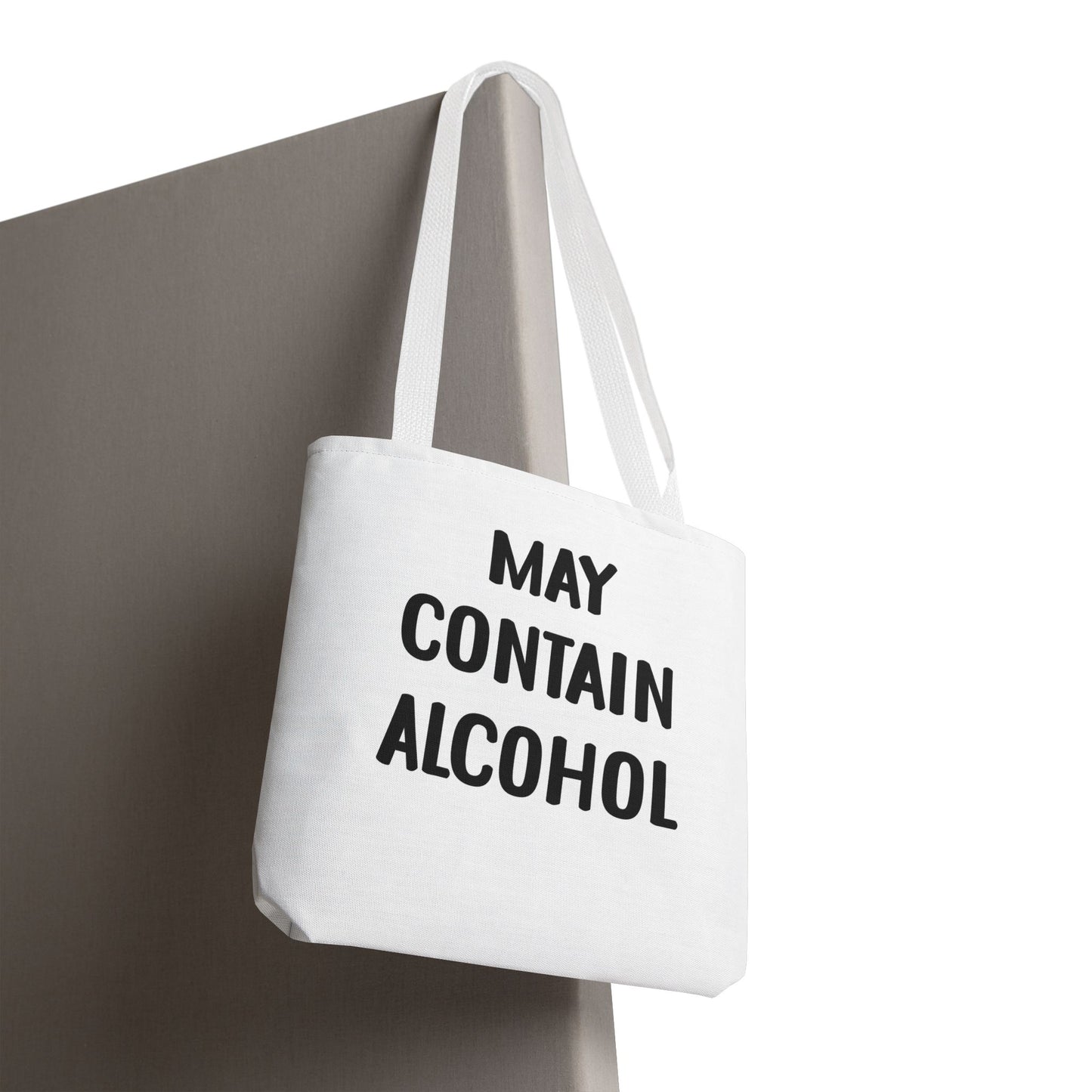 May Contain Alcohol Reusable Grocery & Beach Tote