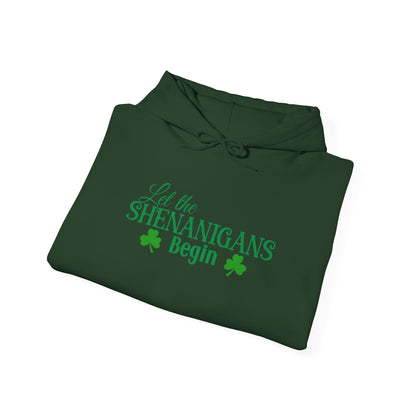 Let the Shenanigans Begin St. Patrick’s Day Hoodie