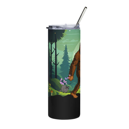 Bigfoot Adventure Stainless Steel Tumbler - 20oz Nature Insulated Drinkware