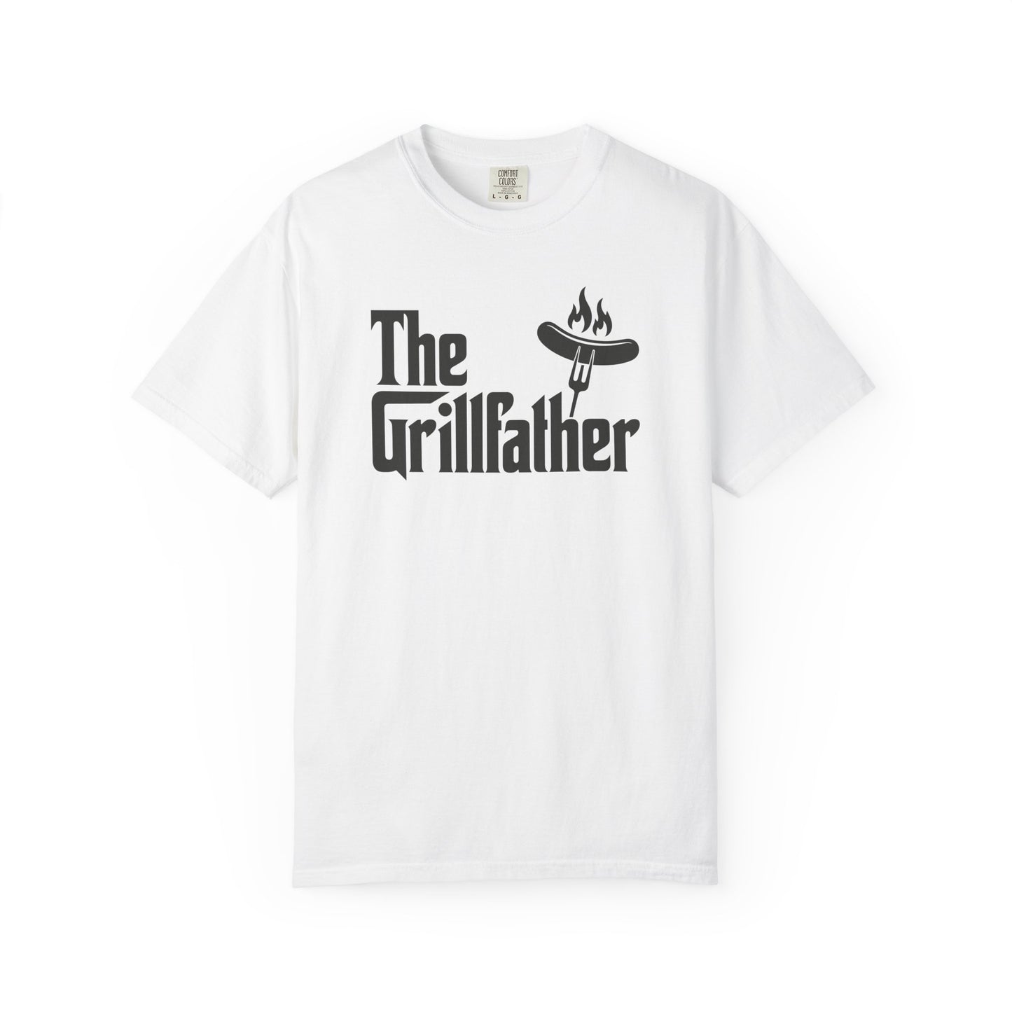 The Grillfather T-Shirt – Funny BBQ Dad Grillmaster Tee