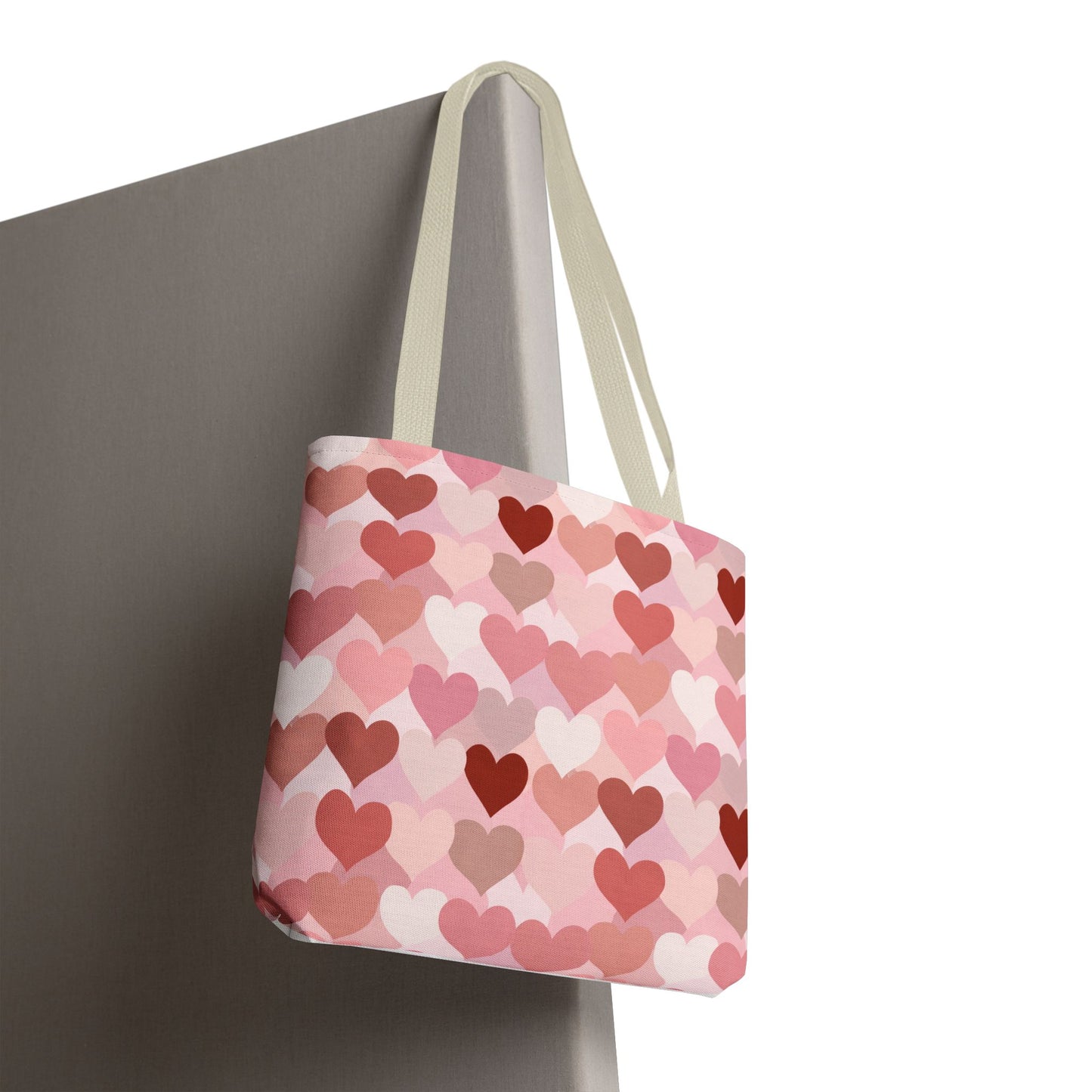 Pink Heart Everyday Tote Bag