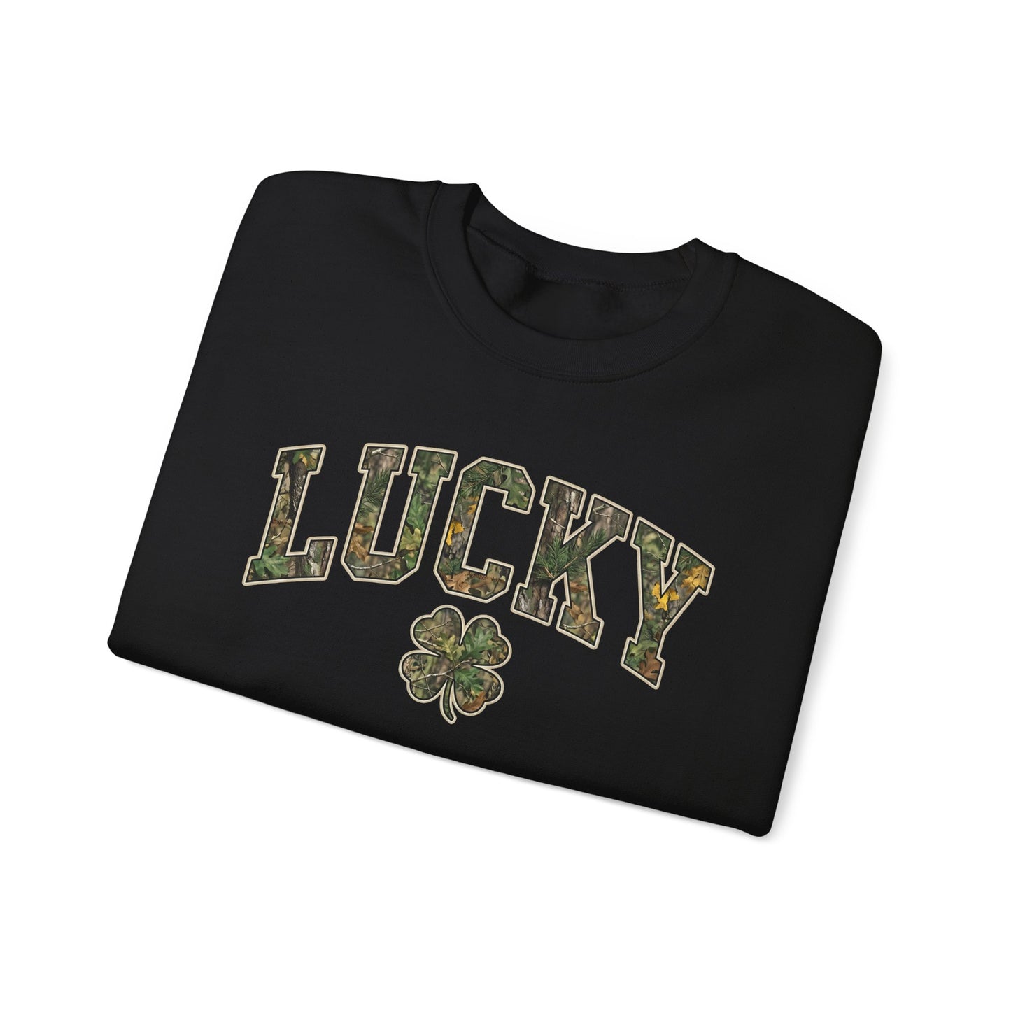 Lucky Shamrock Crewneck Sweatshirt