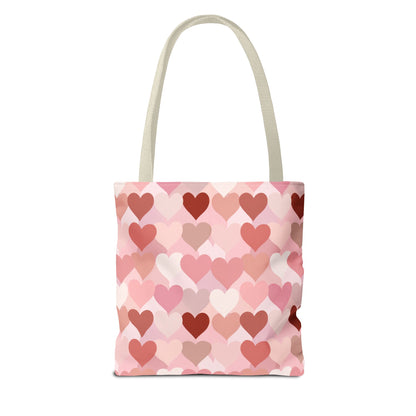 Pink Heart Everyday Tote Bag