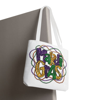 Mardi Gras Bead Bag Tote in 3 Sizes