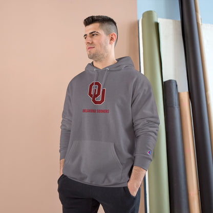Oklahoma Sooners Champion Hoodie, College Sweatshirt, Game Day Apparel, Team Spirit Gear, Gift for Fans