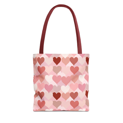 Pink Heart Everyday Tote Bag