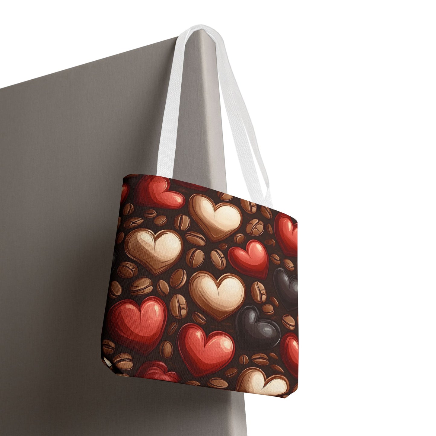 I Love Coffee Beans Bag Tote