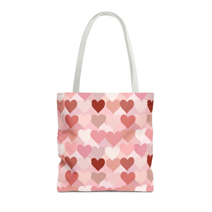 Pink Heart Everyday Tote Bag