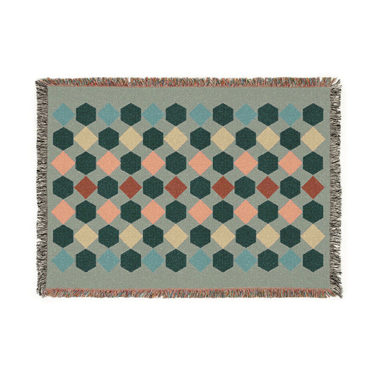 Hex Style Cozy Woven Blanket - Boho Throw for Home, Perfect Gift for Housewarming, Birthdays, and Weddings, Ideal for Living Room Decor, Snuggle [...]