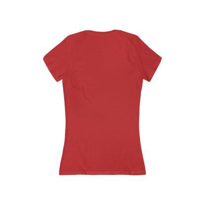 Oklahoma Striped Retro V-Neck Tee