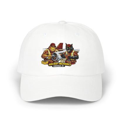 Vintage Airplane Mechanics Patch Hat