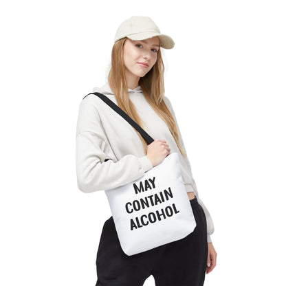 May Contain Alcohol Reusable Grocery & Beach Tote