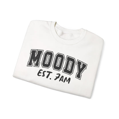 Moody Est. 7AM Crewneck Sweatshirt