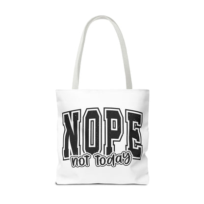 NOPE Not Today Graphic Tote Bag