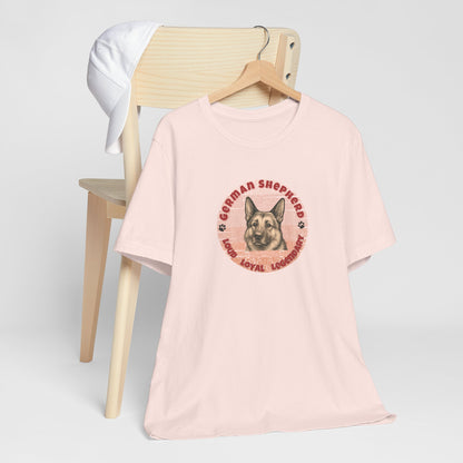 German Shepherd Lover Dog Lover Gift, Pet Owner Shirt, Birthday Gift for Dog Lovers, Animal Rescue Support Tee