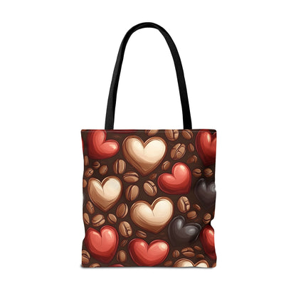 I Love Coffee Beans Bag Tote