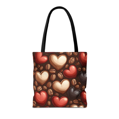 I Love Coffee Beans Bag Tote