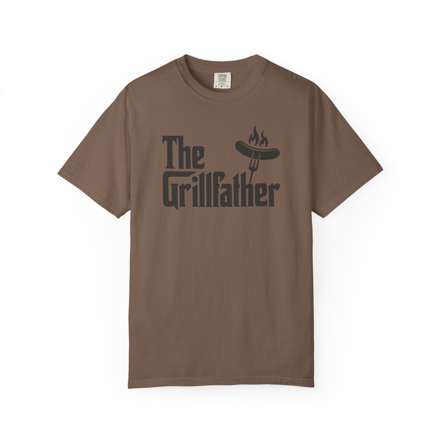 The Grillfather T-Shirt – Funny BBQ Dad Grillmaster Tee