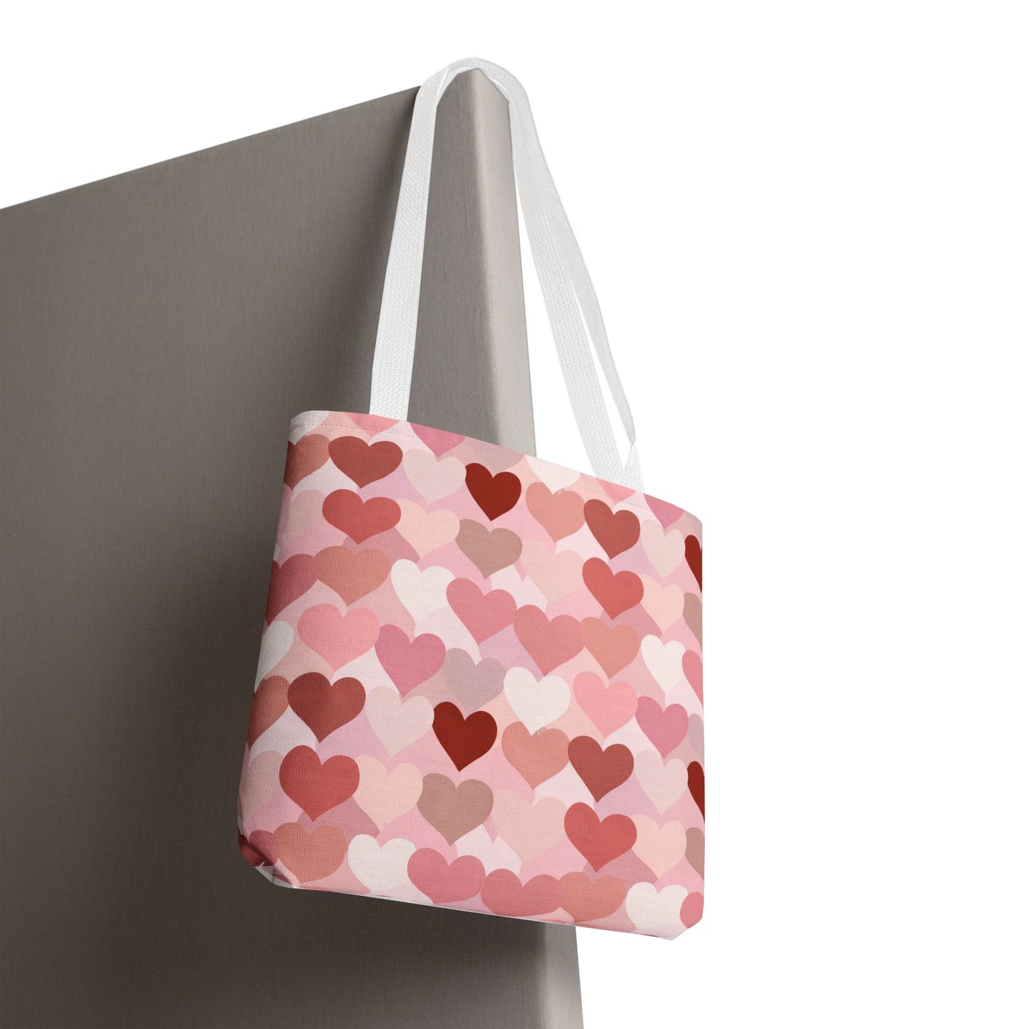 Pink Heart Everyday Tote Bag