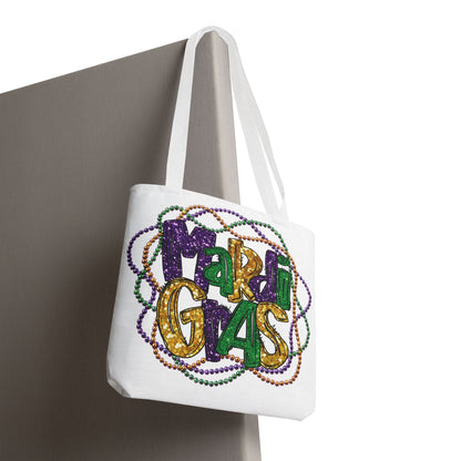 Mardi Gras Bead Bag Tote in 3 Sizes