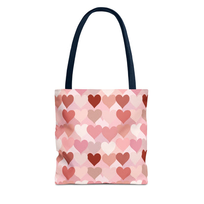 Pink Heart Everyday Tote Bag