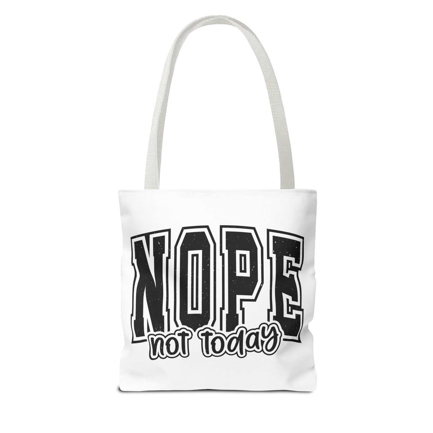 NOPE Not Today Graphic Tote Bag