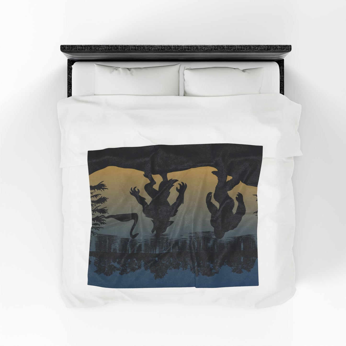 Mystical Creature Velveteen Plush Blanket