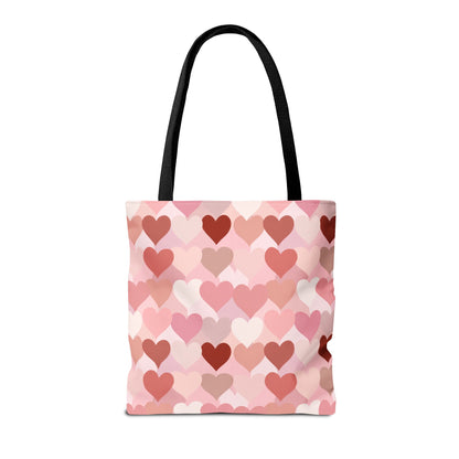 Pink Heart Everyday Tote Bag