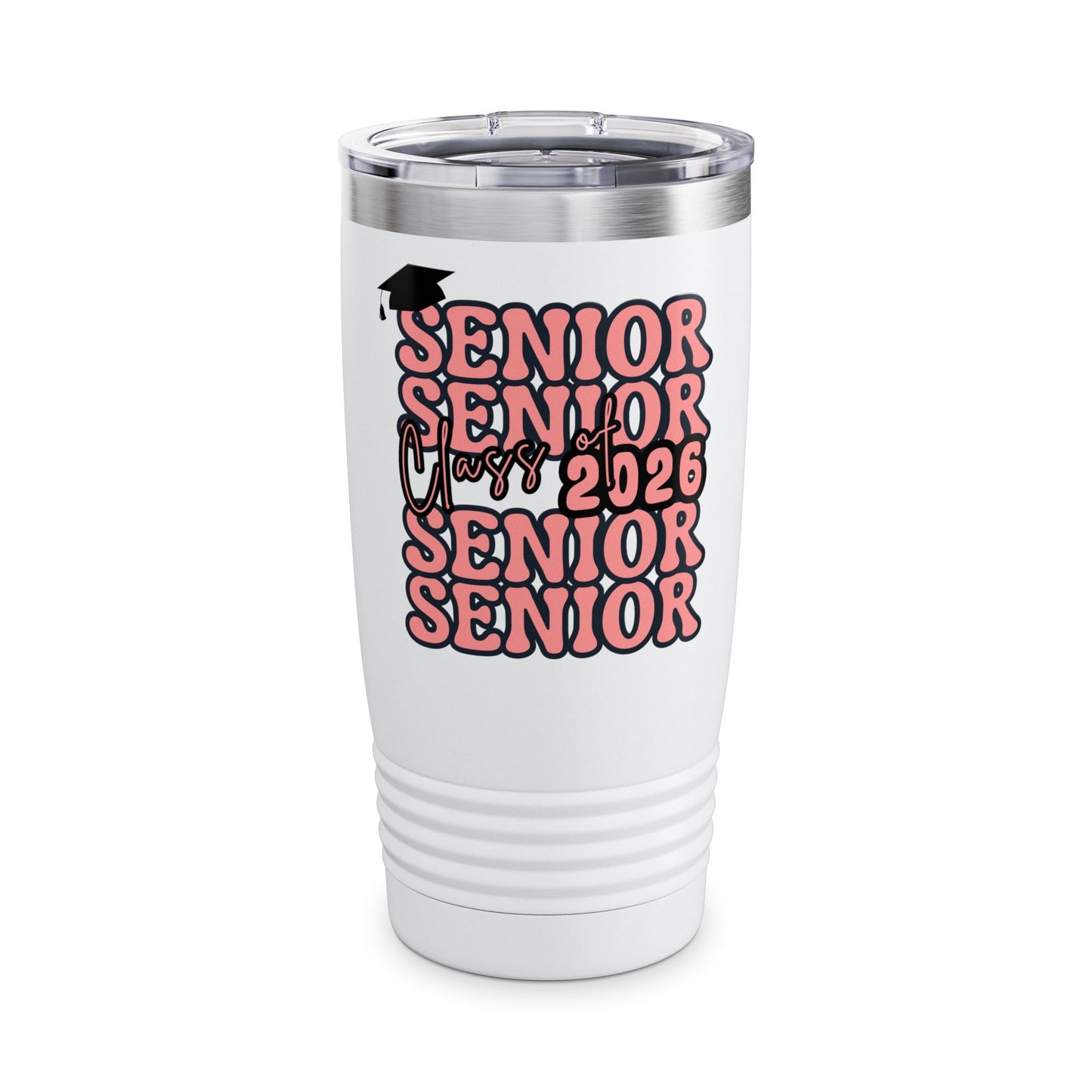 Senior Class of 2026 Graduation Ringneck Tumbler, 20oz - Perfect for Class of 2026, Senior Gifts, Graduation Party Favors, Custom Drinkware, [...]